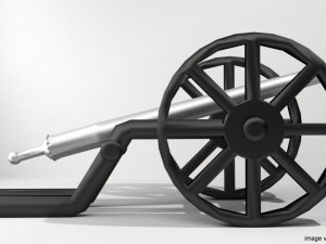 cannon - malay lela 3D Model