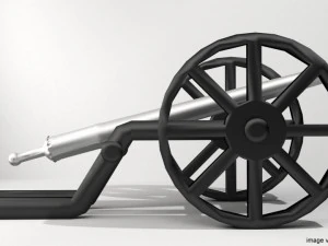 cannon - malay lela 3D Model