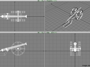 cannon - malay lela 3D Model