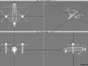 drone - eagle eye Modelo 3D