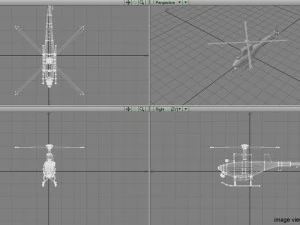 drone - firescout 3D Model