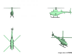 drone - firescout Modèle 3D