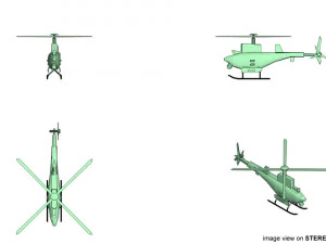 drone - firescout 3D Model