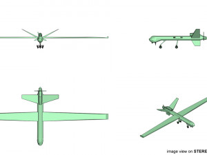 drone - reaper 3D Model