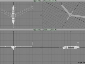 drone - scan eagle 3D Model