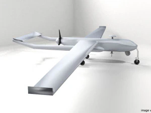 drone - gölge 3D Model