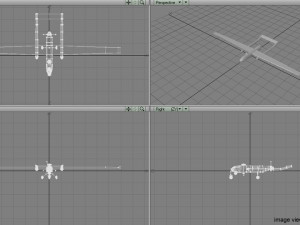 drone - shadow Model 3D