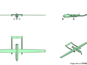drone - shadow Model 3D