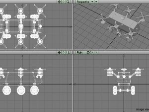drone - air robot Modelo 3D