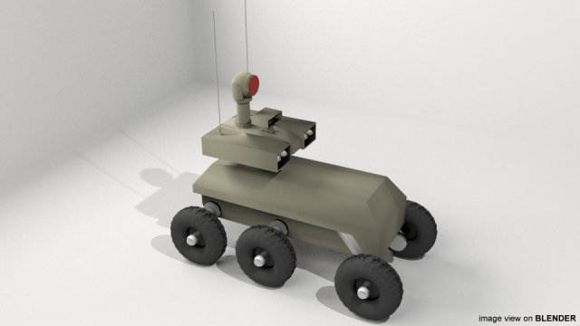 drone - mule 3D मॉडल .c4d .max .obj .3ds .fbx .stl .blend 