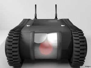 drone - robot tank 3D Model