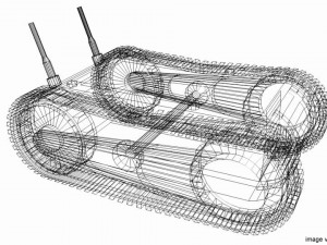 drone - robot tank 3D Model