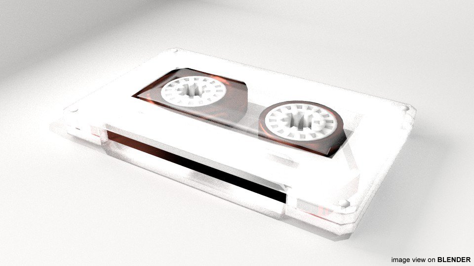 Cassette Audio Tape 3d Model In Audio 3dexport