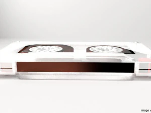 cassette audio tape 3D Model