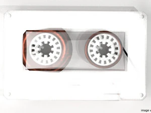 cassette audio tape 3D Model