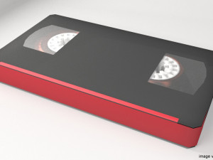cassette video tape 3D Model
