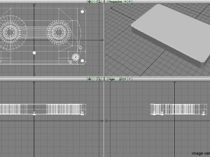 cassette video tape 3D Model