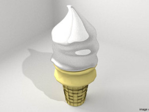 ice-cream cup 3Dモデル
