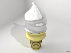 copo de sorvete Modelo 3D