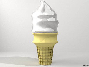 ice-cream cup 3D Модель