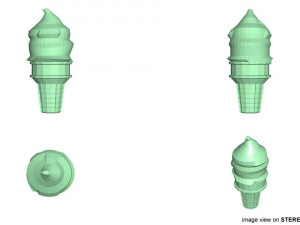ice-cream cup 3D Модель