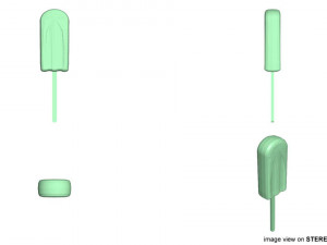 ice-cream stick Model 3D