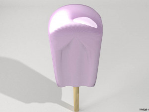 ice-cream stick Model 3D