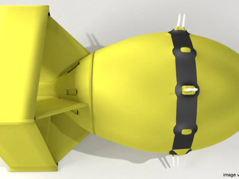 Atomic Bomb - Fatman 3D Model