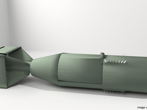 Atomic Bomb - Littleboy 3D Модель