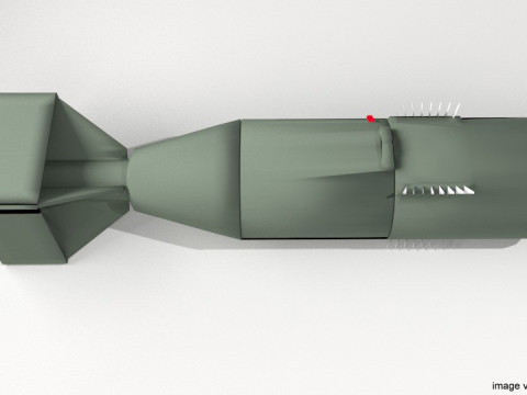 Atomic Bomb - Littleboy 3D Модель
