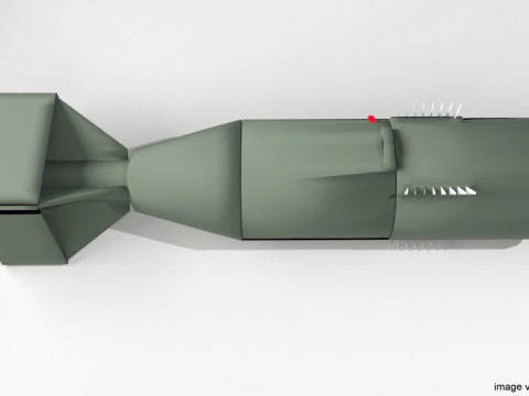 Atomic Bomb - Littleboy 3D Model
