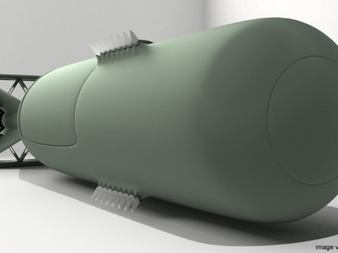 Atomic Bomb - Littleboy 3D Модель