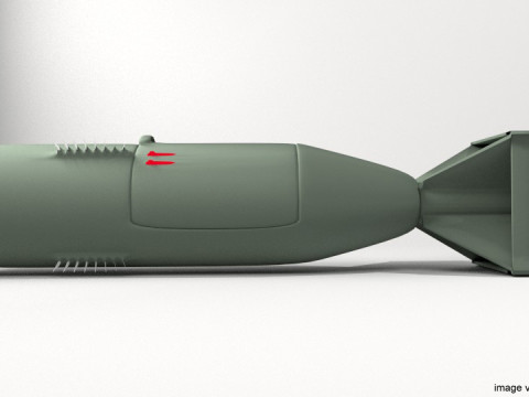 Atomic Bomb - Littleboy 3D Модель