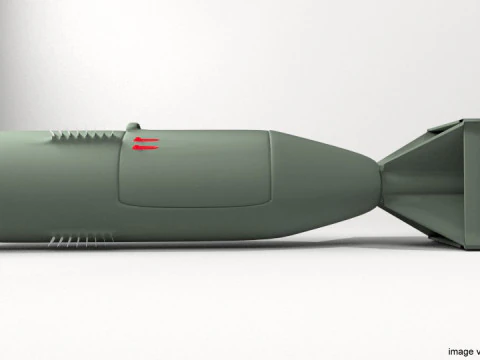 Atomic Bomb - Littleboy 3D Model
