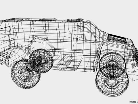 Armored Car - 1st WIN 3D Model