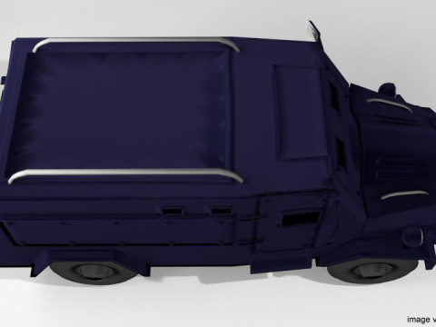 Armored Car - Humberette Modello 3D