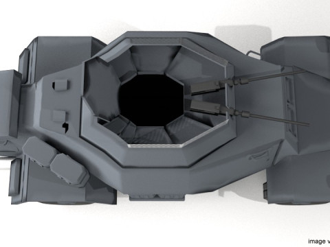 Armored Car - Leichter Panzersphwagen 3D 모델