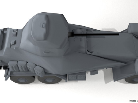 Armored Car - Schwerer Panzersphwagen Model 3D