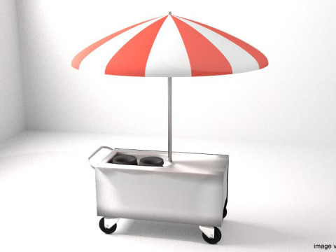 Stall Trolley Type 1 3Dモデル