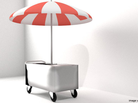 Stall Trolley Type 1 3D Model