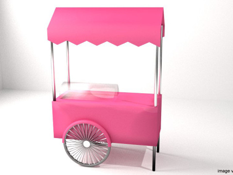 Stall Trolley Type 2 3Dモデル