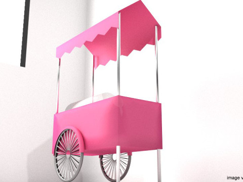 Stall Trolley Type 2 3D 模型