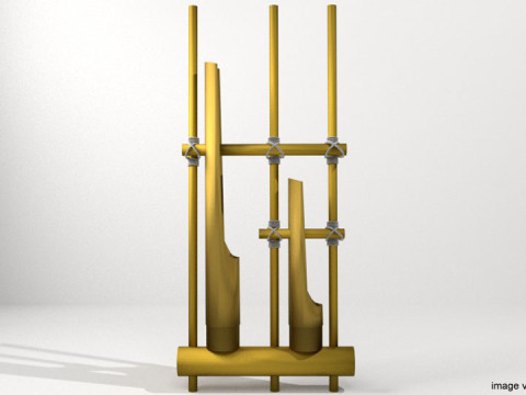 Musical Instrument - Anglung Modello 3D