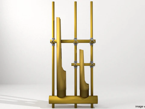 Musical Instrument - Anglung 3D Model