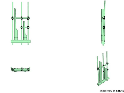 Musical Instrument - Anglung 3D Model