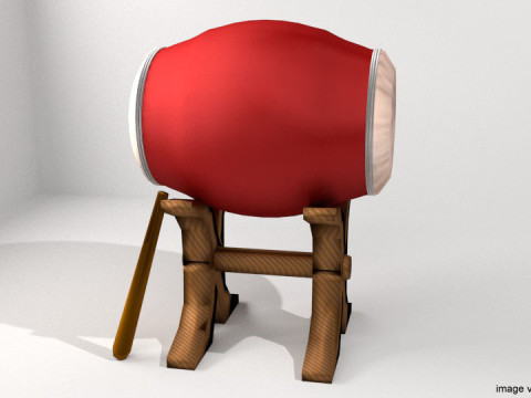Musical Instrument - Beduk 3D 模型