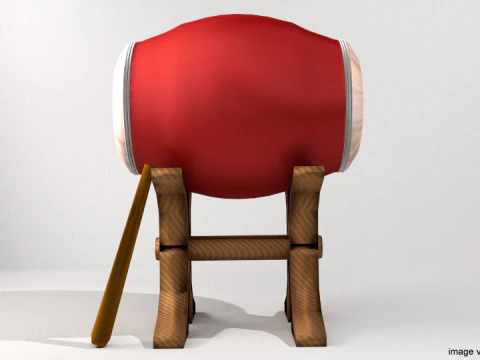 Musical Instrument - Beduk 3D Model