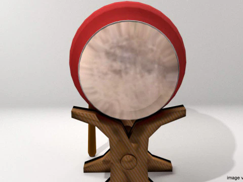 Musical Instrument - Beduk 3D Model