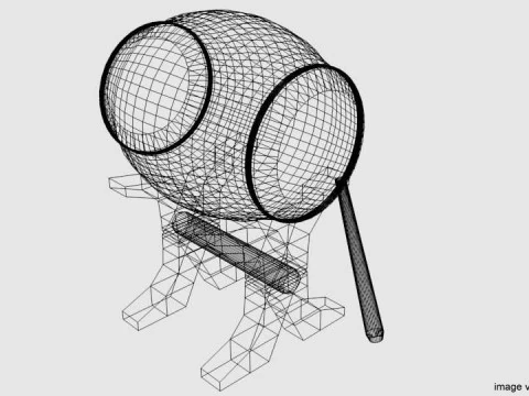 Musical Instrument - Beduk 3D Model