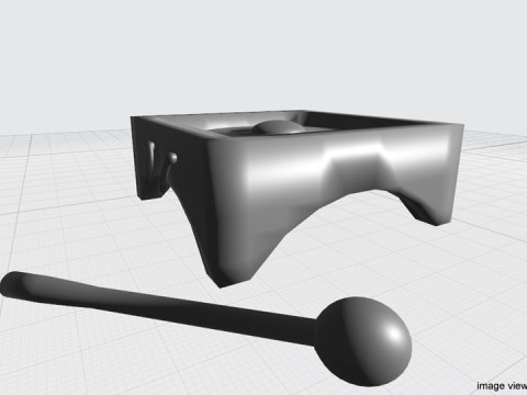 Musical Instrument - Canang 3D Model